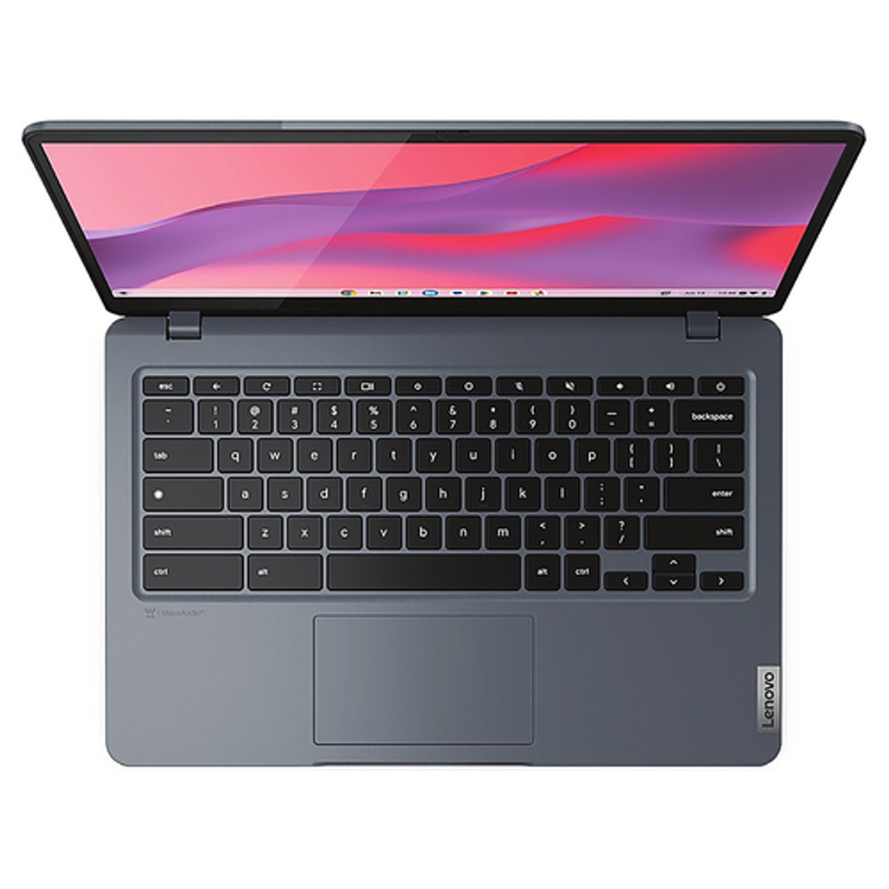 Lenovo - IdeaPad Slim 3 Chrome 14IAN8 14" Laptop - Intel N-Series with 4GB Memory - 64 GB eMMC - Storm Gray