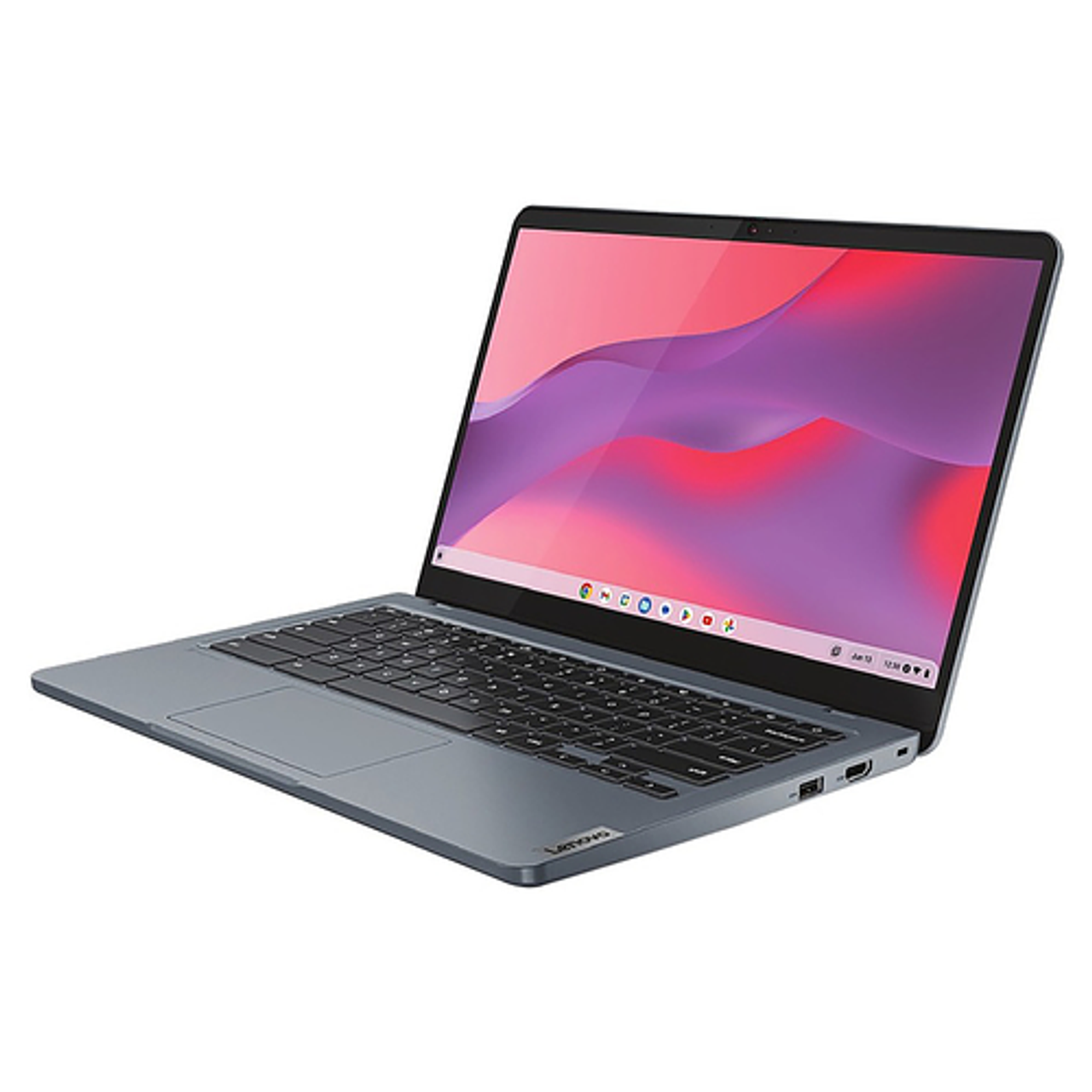 Lenovo - IdeaPad Slim 3 Chrome 14IAN8 14" Laptop - Intel N-Series with 4GB Memory - 64 GB eMMC - Storm Gray