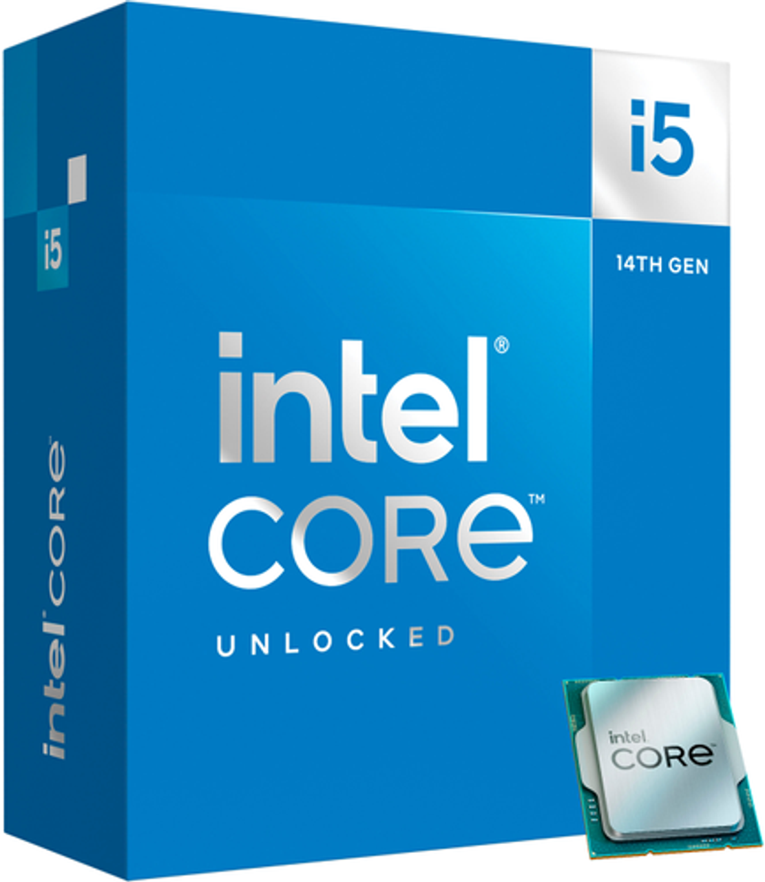 Intel - Core i5-14600K 14th Gen 14-Core 20-Thread - 4.0GHz (5.3GHz Turbo) Socket LGA 1700 Unlocked Desktop Processor - Multi