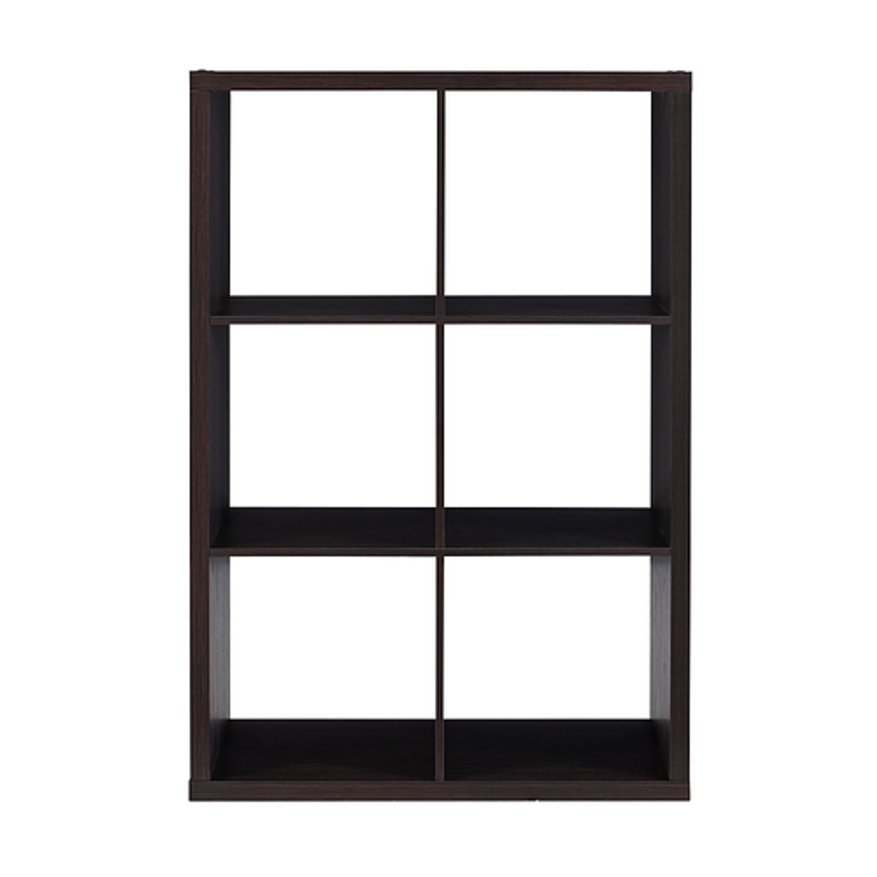 Linon Home Décor - Chabis 6-Cubby Storage Cabinet - Espresso