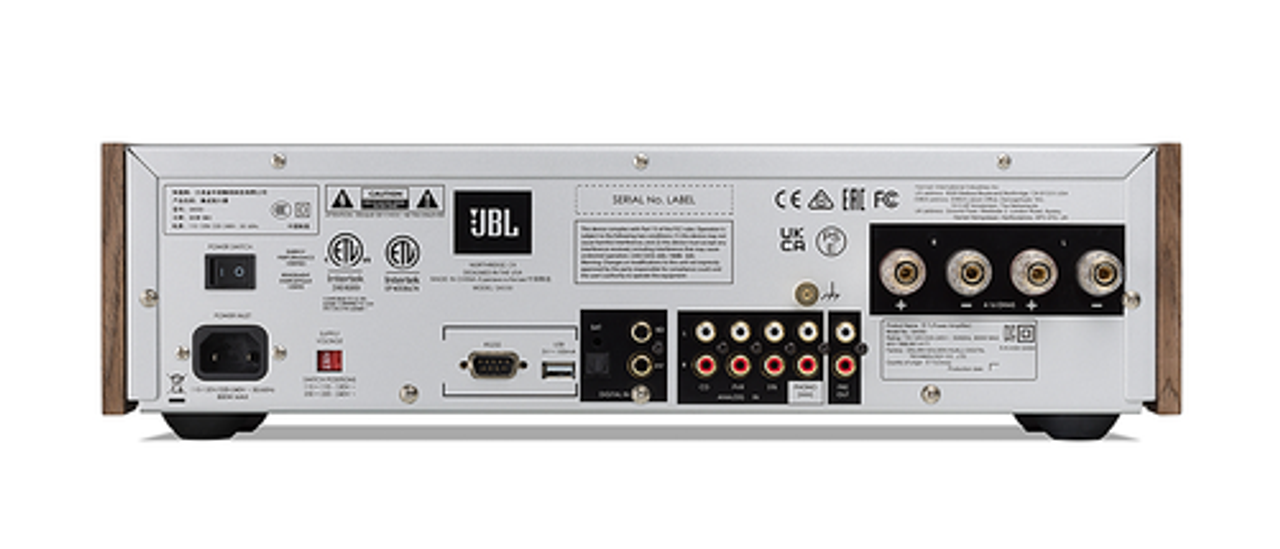 JBL - SA550 2.0-Ch. Bluetooth Integrated Amplifier with AptX Adaptive - Silver