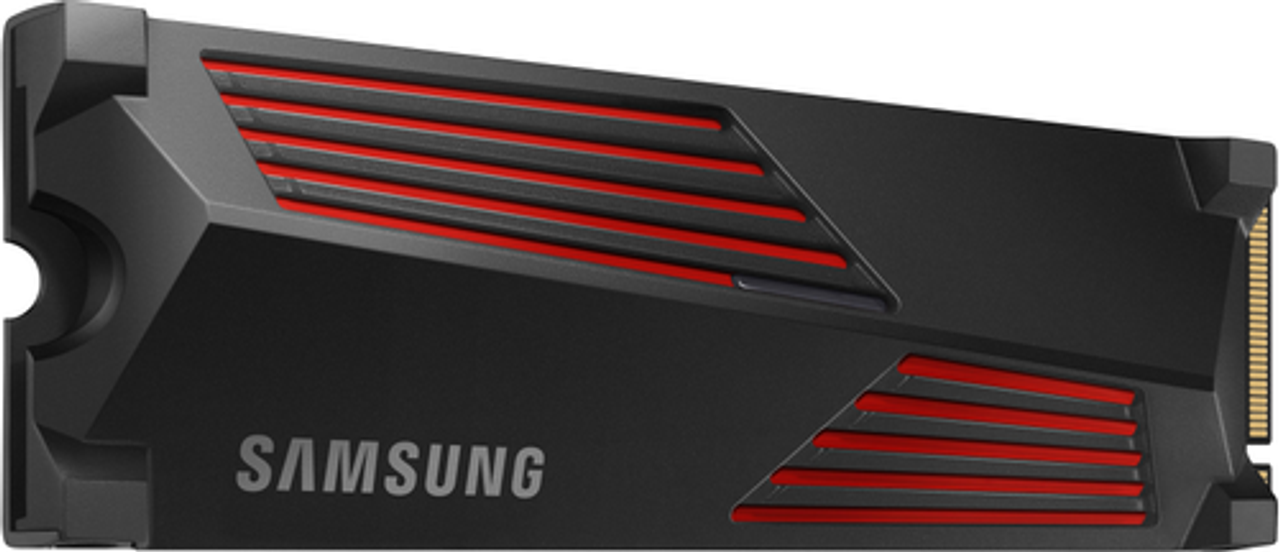 Samsung - Geek Squad Certified Refurbished 990 PRO 2TB Internal SSD PCIe Gen 4x4 NVMe with Heatsink for PS5