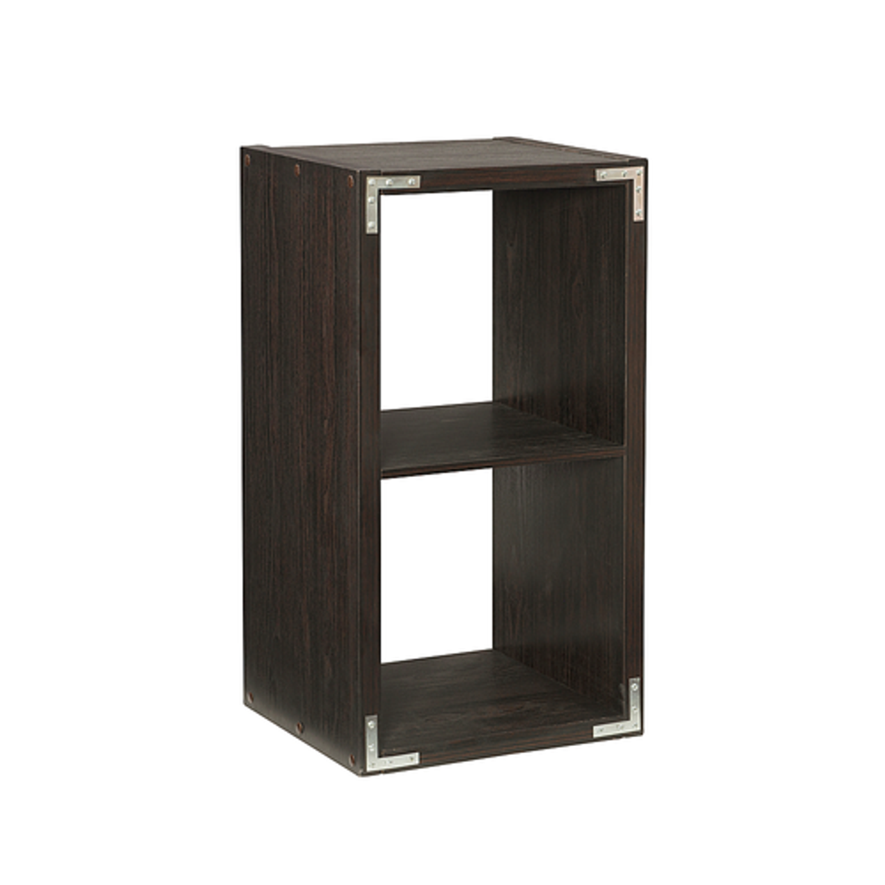 Linon Home Décor - Chabis 2-Cubby Storage Cabinet - Espresso