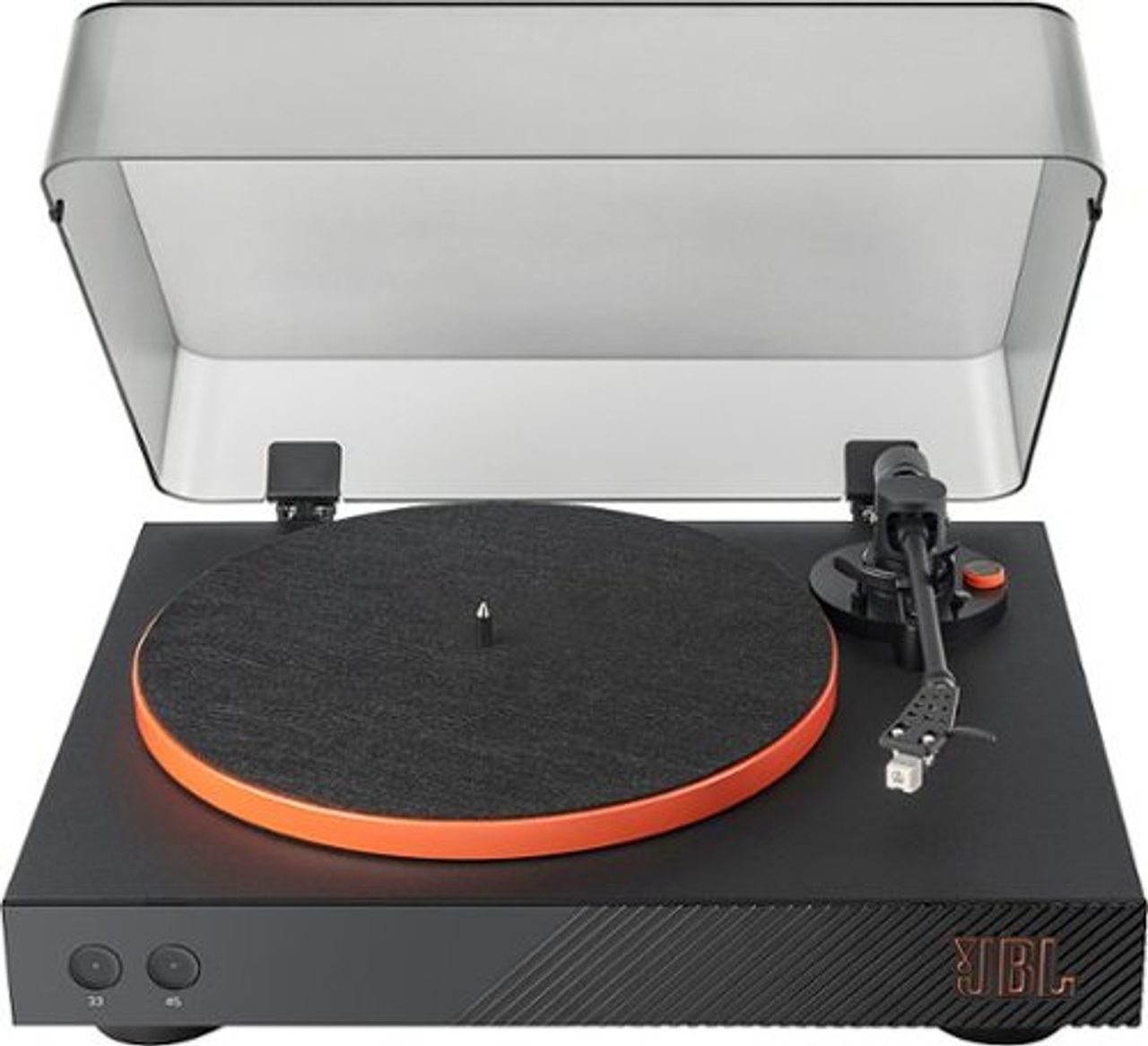 JBL - Spinner BT Hi-Res Bluetooth Turntable - Black