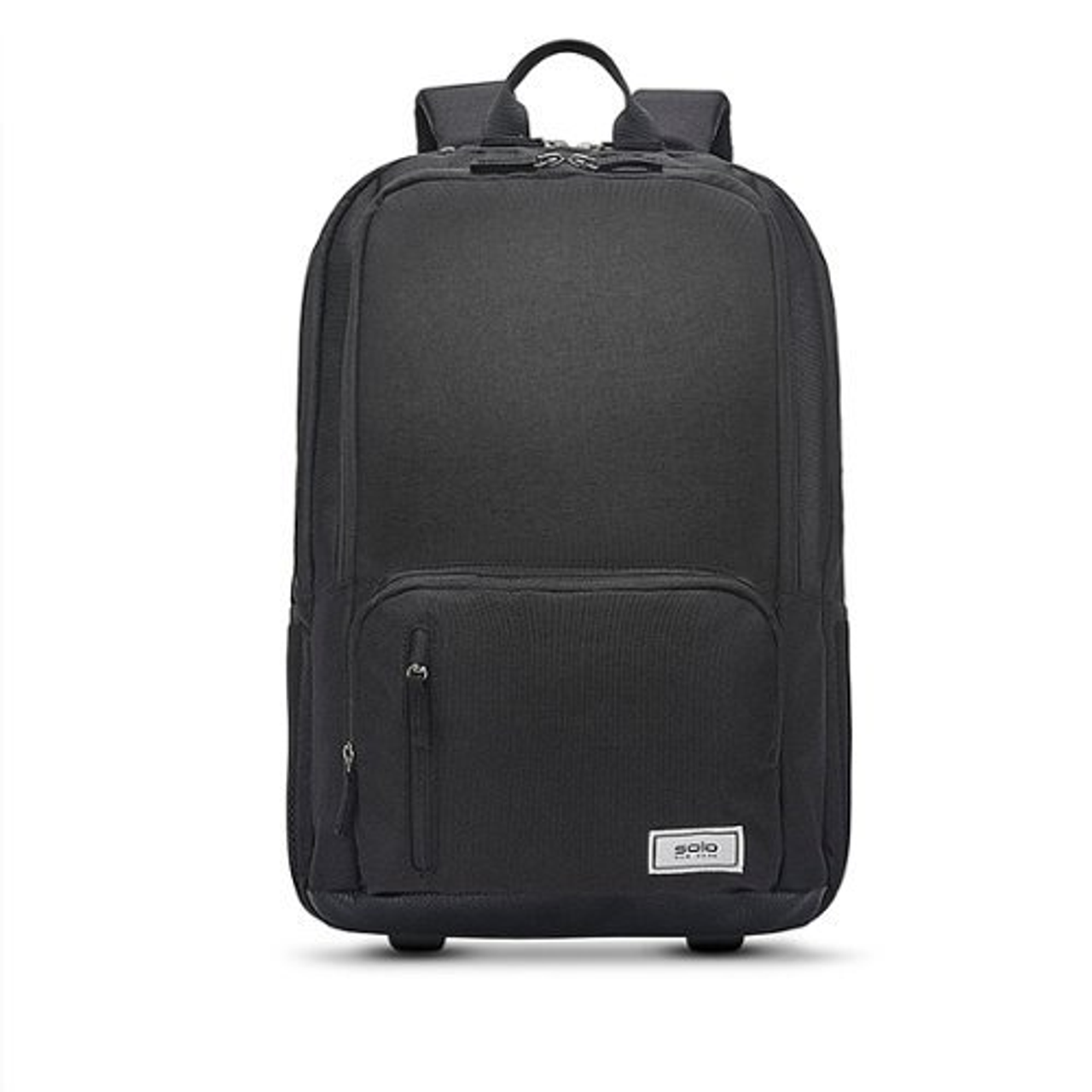 Solo New York - 15.6" Bleeker Recycled Rolling Backpack - Black