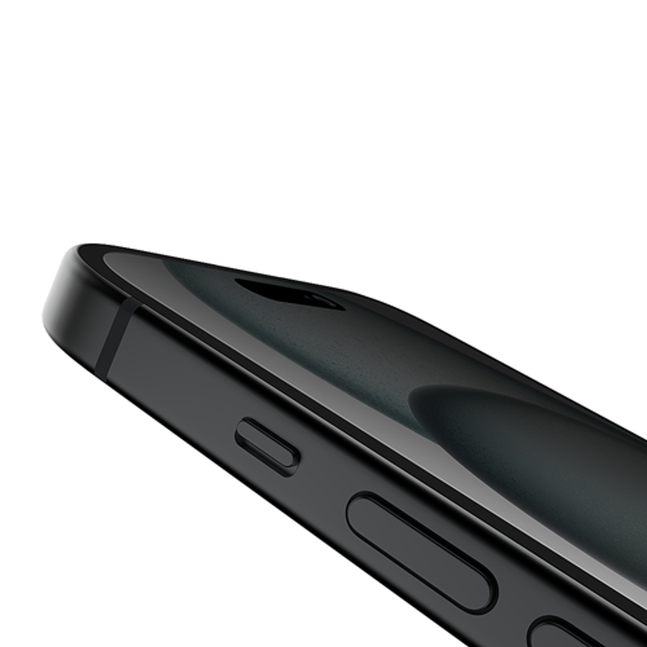 Belkin - ScreenForce™iPhone 15/14 Pro Privacy Screen Protector - Black
