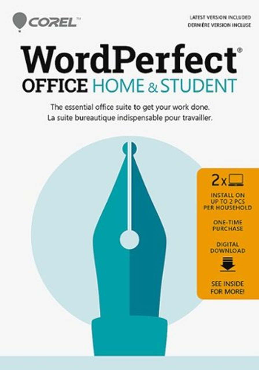 Corel - WordPerfect Office Home & Student - Windows