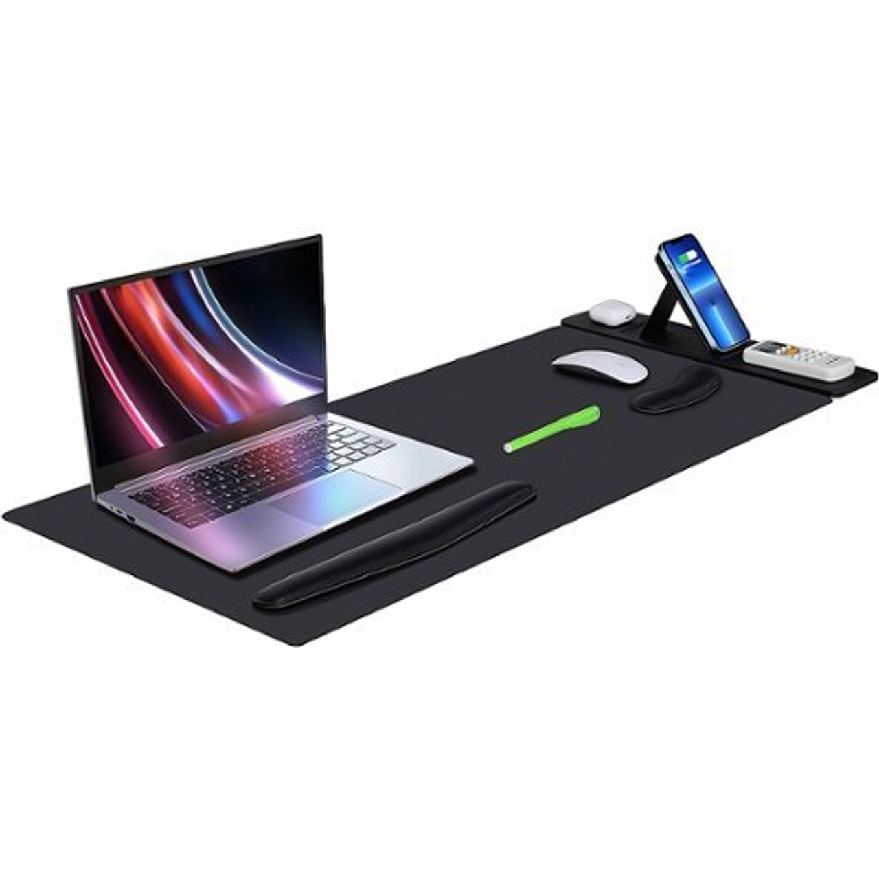 SaharaCase - Universal Mouse Pad with Wireless Charging - Black