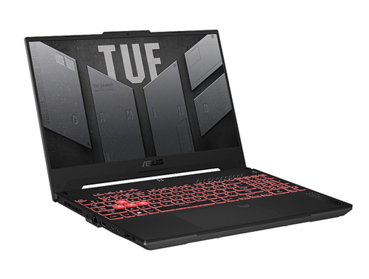 ASUS - TUF Gaming A15 Gaming Laptop, 15.6” FHD 144Hz Display, AMD Ryzen 7, 16GB Memory, 1TB SSD, Nvidia RTX 4050, Windows 11 - Mecha Gray
