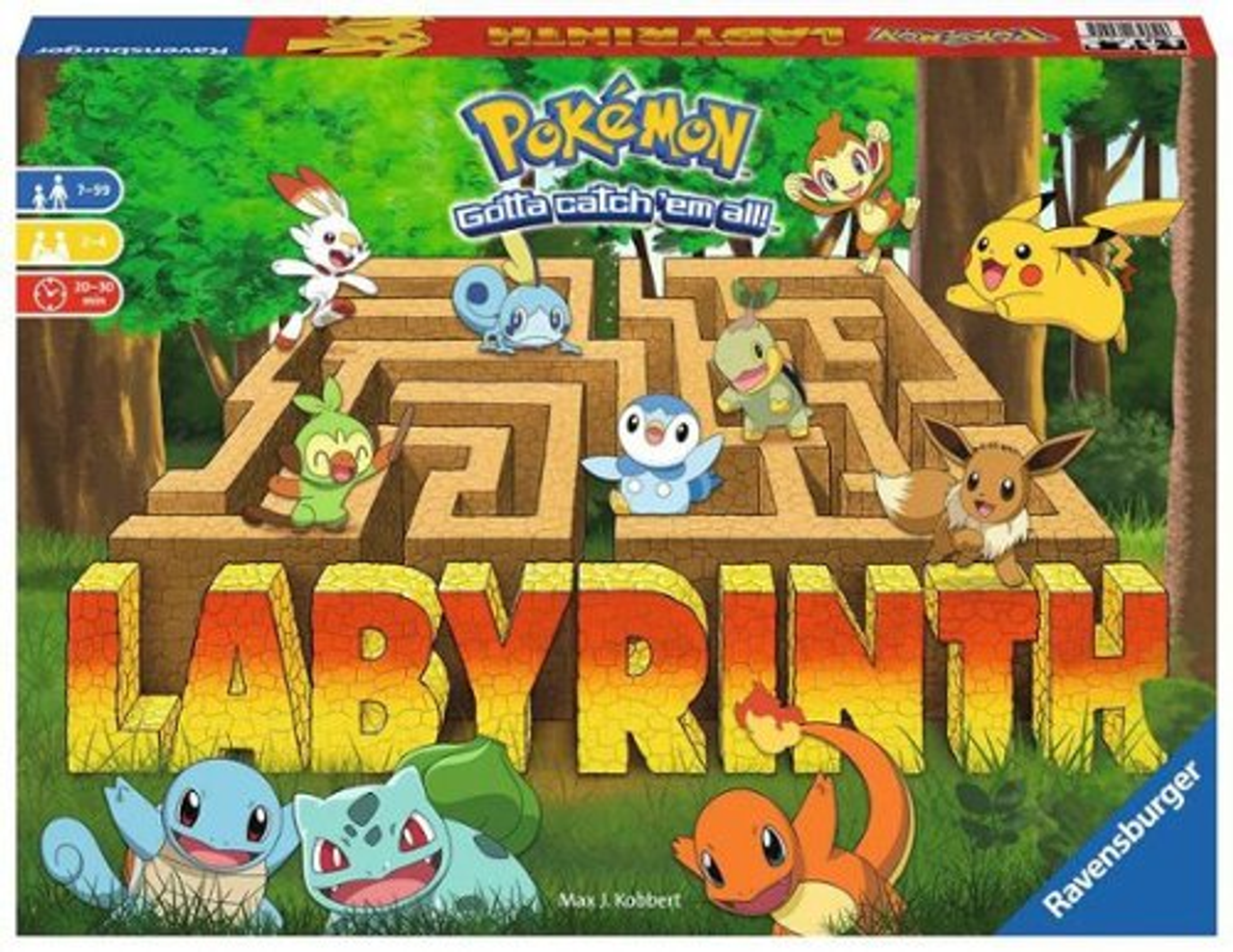 Ravensburger - Pokémon Labyrinth - Family Board Game