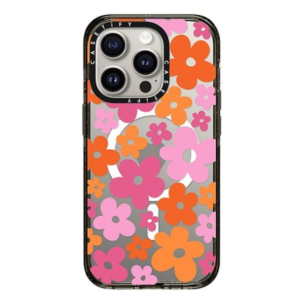 CASETiFY - Impact Case with MagSafe for Apple iPhone 15 Pro - Abstract Florals