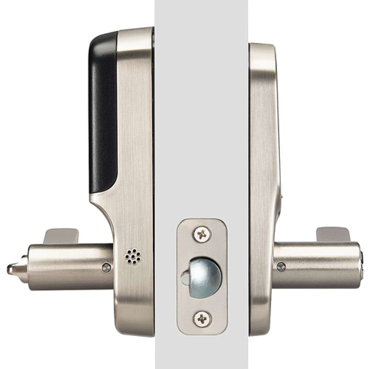 Yale - Assure Lever Smart Lock Bluetooth Replacement Handle with Touchscreen and App Access - Satin Nickel