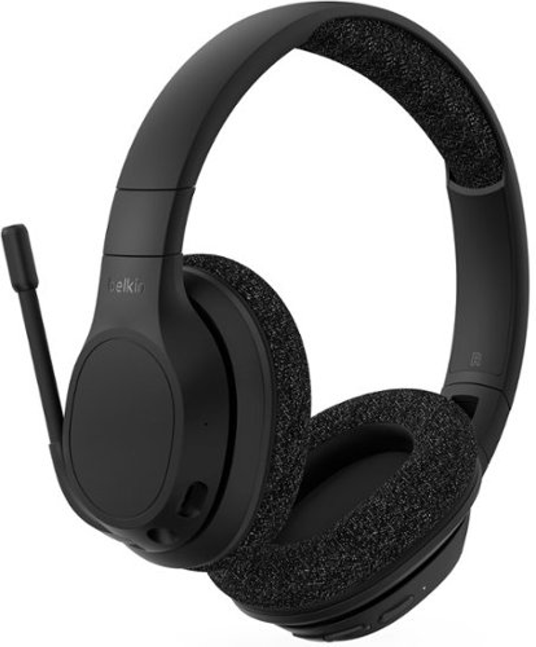 Belkin - SoundForm™ Adapt Wireless Over-Ear Headset - Black