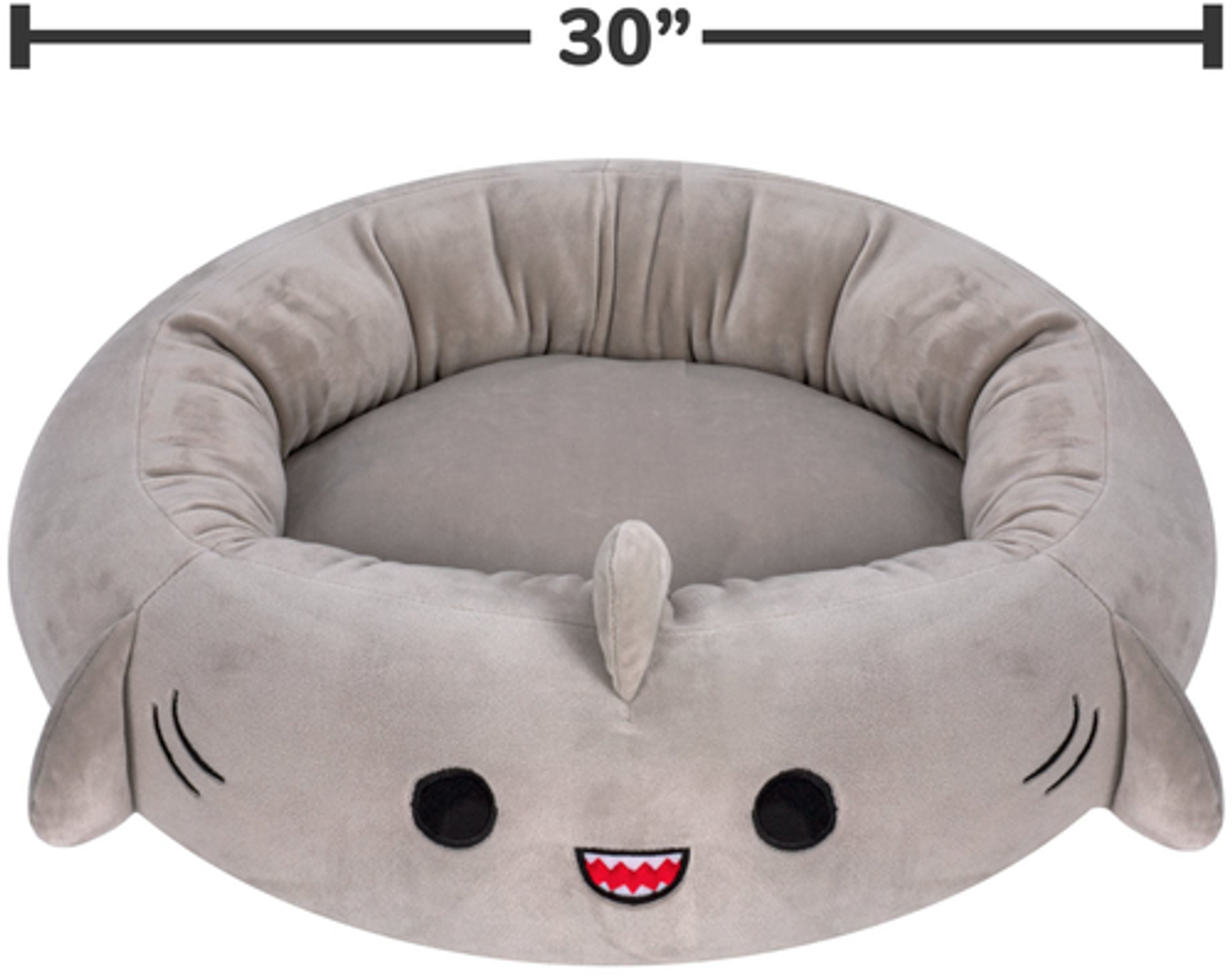 Jazwares - Squishmallows Pet Bed - Gordon the Shark - Large