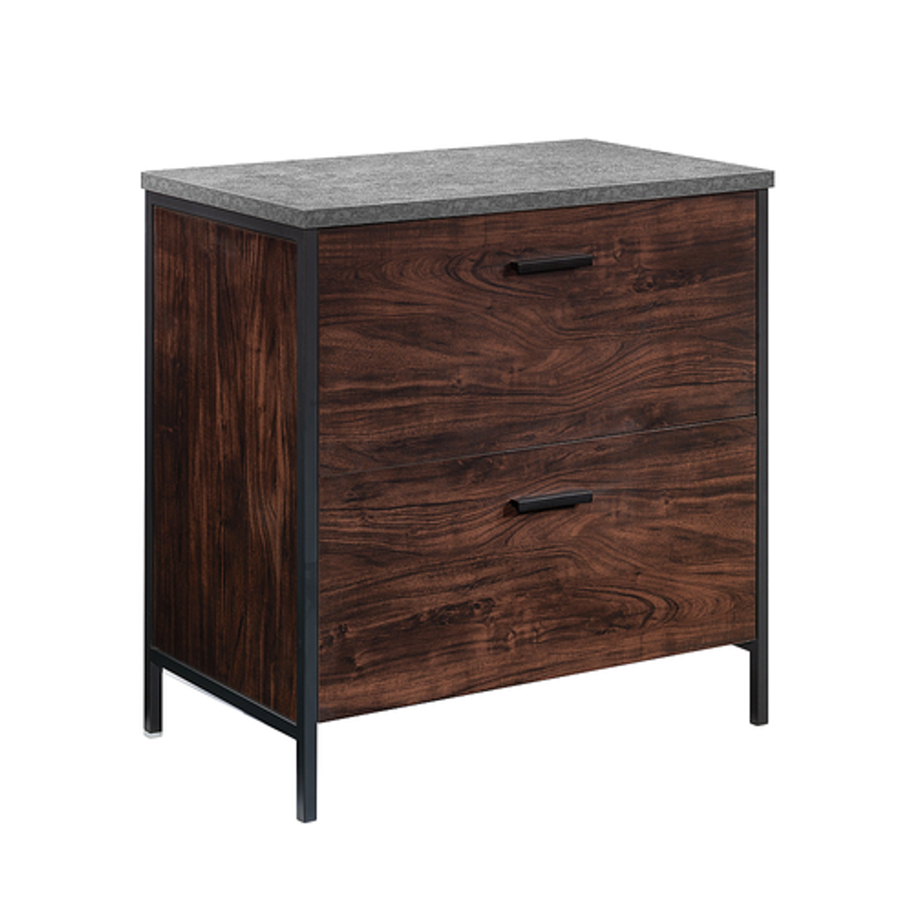 Sauder - Market Commons Lateral File Rw - Rich Walnut™