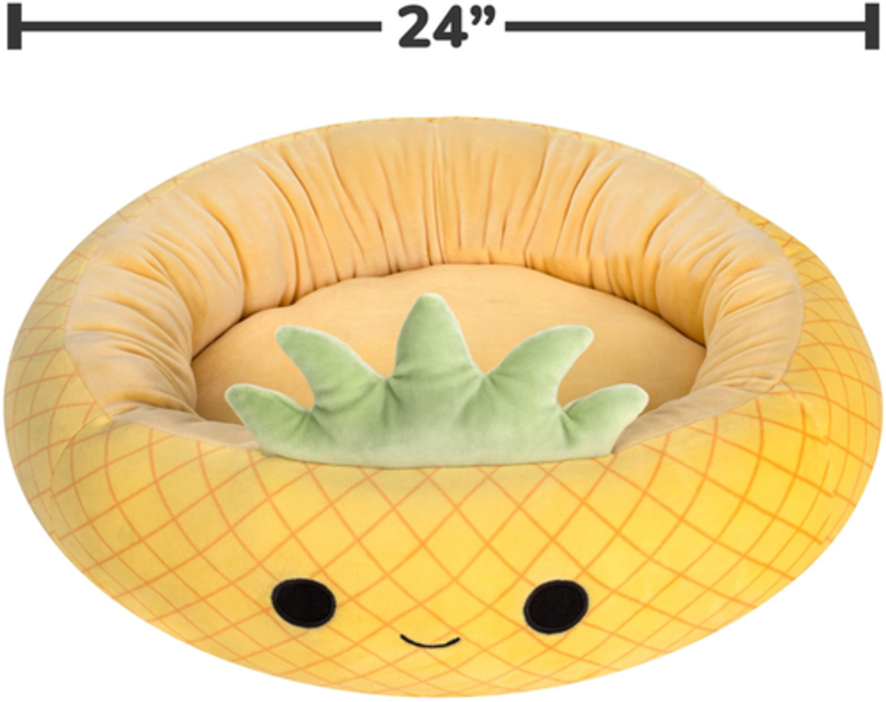 Jazwares - Squishmallows Pet Bed - Maui the Pineapple - Medium