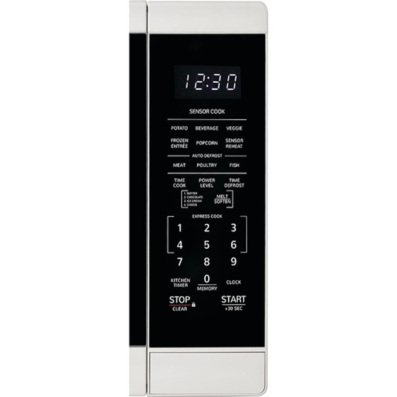 Sharp - 1.4 Cu.ft  Countertop Microwave - White