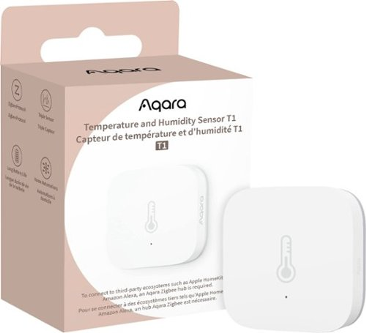 Aqara - Temperature and Humidity Sensor T1 - White