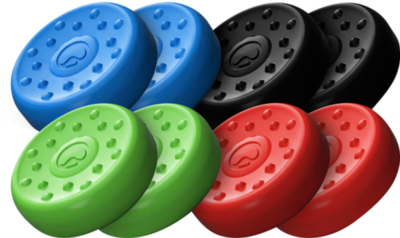 KontrolFreek - No-Slip Thumbgrip 8-pack - UNI - Multicolor