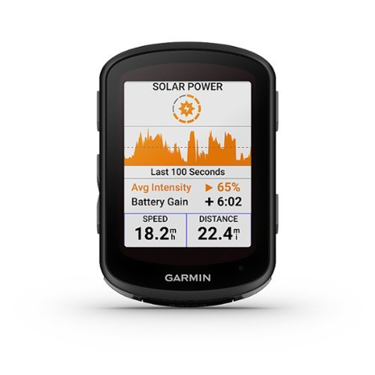 Garmin - Edge 540 Solar 2.6" GPS Bike Computer - Black