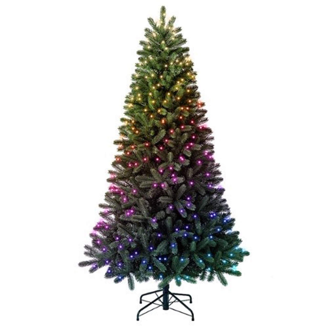 Twinkly Smart Light Regal Pre-lit Tree 7ft 435 RGB+W LED - Multi