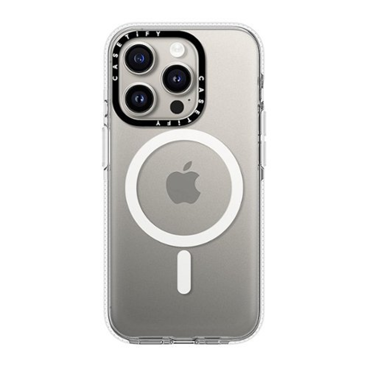 CASETiFY - Clear Case with MagSafe for Apple iPhone 15 Pro - Clear