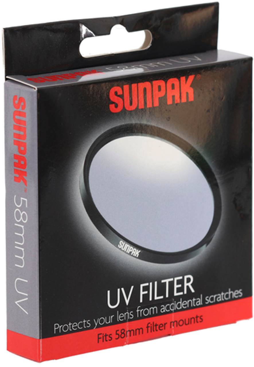 Sunpak - 58mm Multi-Coated UV Filter