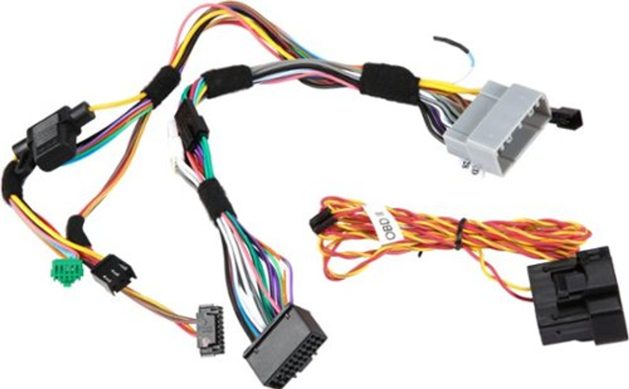 Maestro - Installation T-Harness for Select 2007+ Chrysler, Dodge, and Jeep Vehicles with Head Unit Connectors. - Black