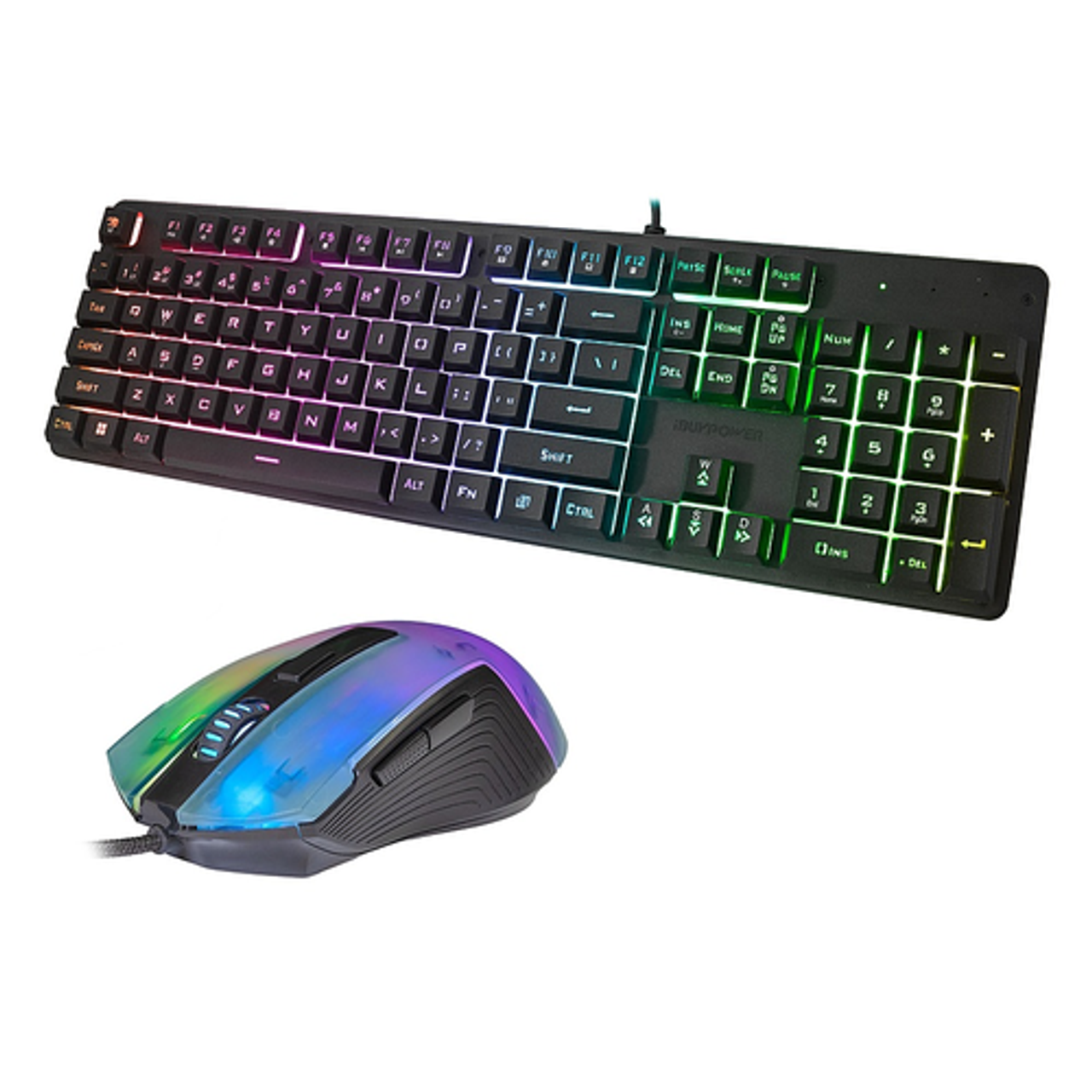 iBUYPOWER Chimera KM7 RGB Keyboard + Mouse Combo - Black