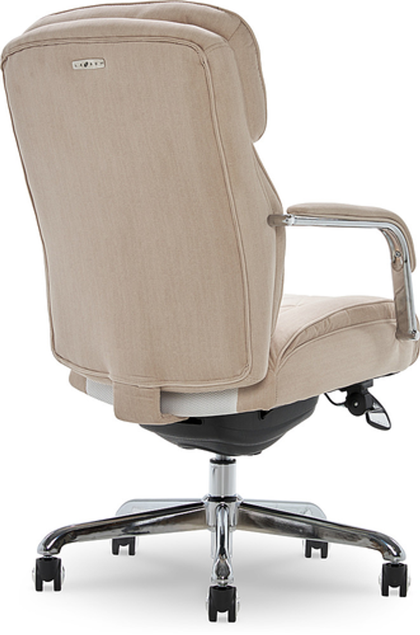 La-Z-Boy - Sutherland Fabric Office Chair - Cream
