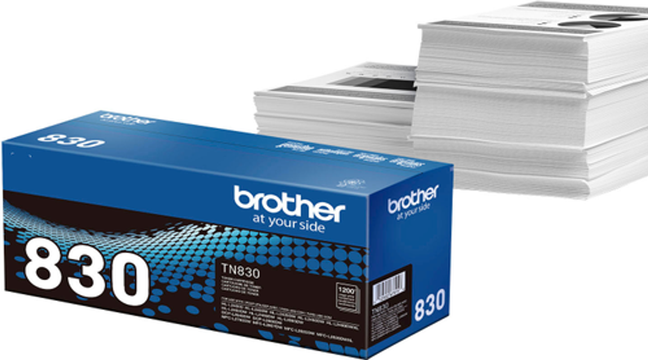 Brother - TN830 Standard-Yield Toner Cartridge - Black