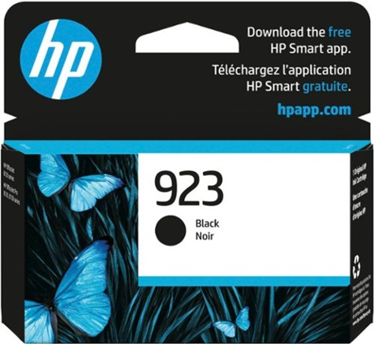 HP - 923 Standard Capacity Ink Cartridge - Black