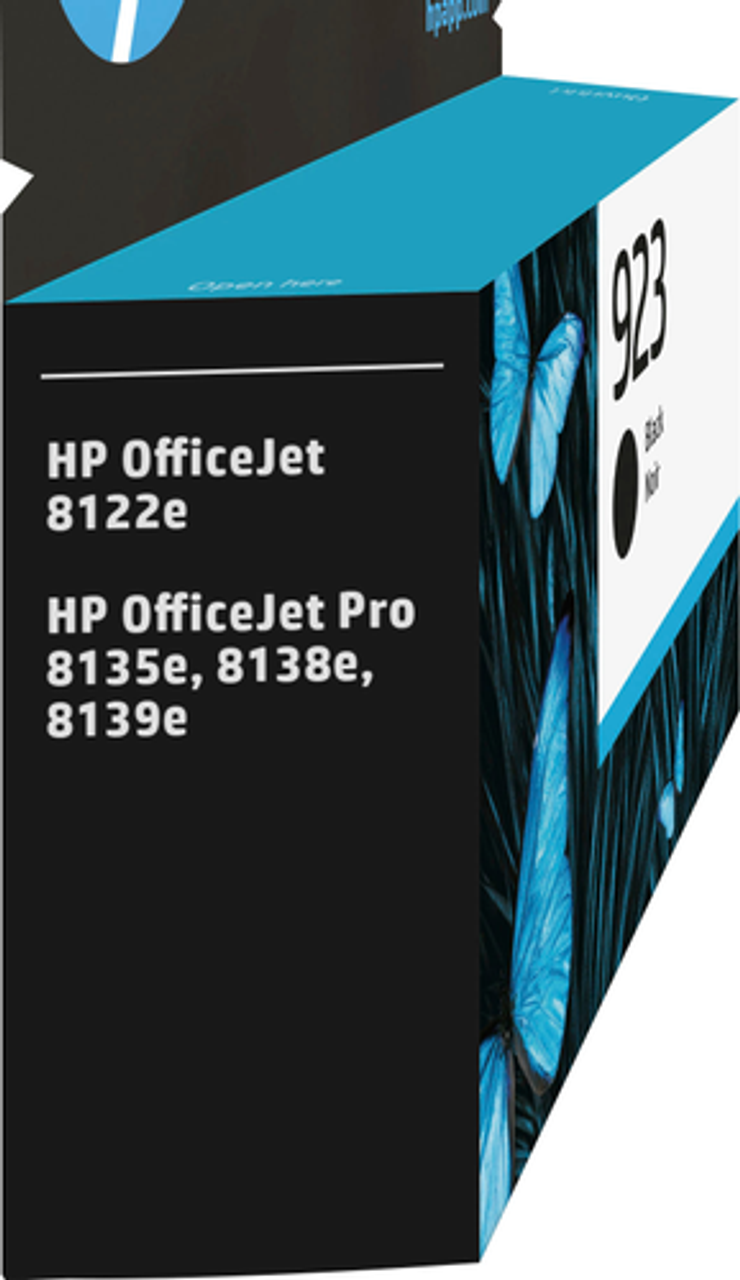 HP - 923 Standard Capacity Ink Cartridge - Black