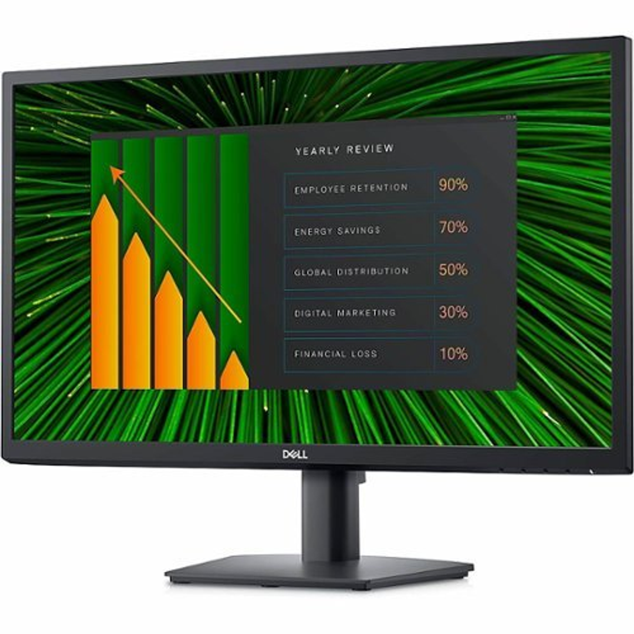 Dell - 23.8" VA LCD FHD 60Hz Monitor (VGA, HDMI) - Black