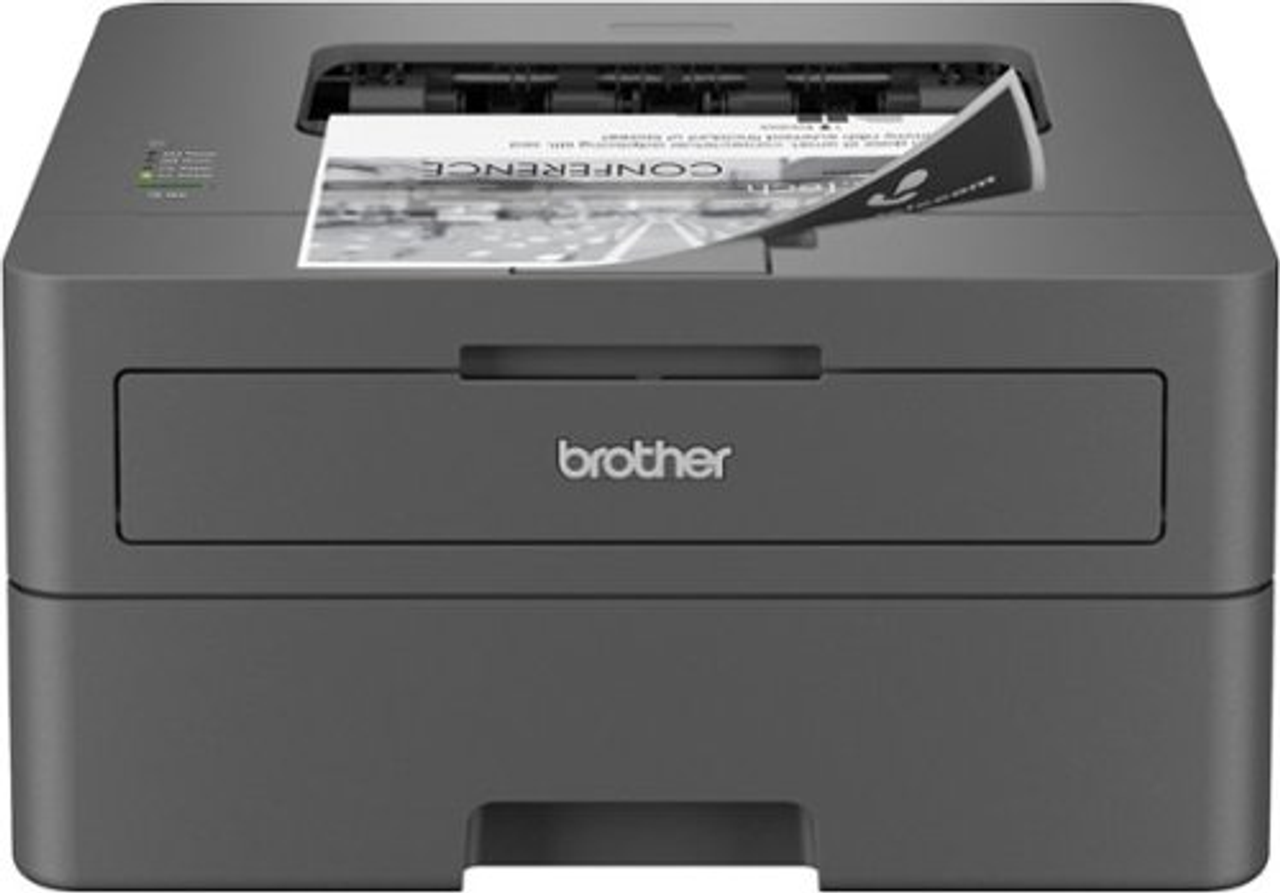 Brother - HL-L2400D Black-and-White Laser Printer - Gray