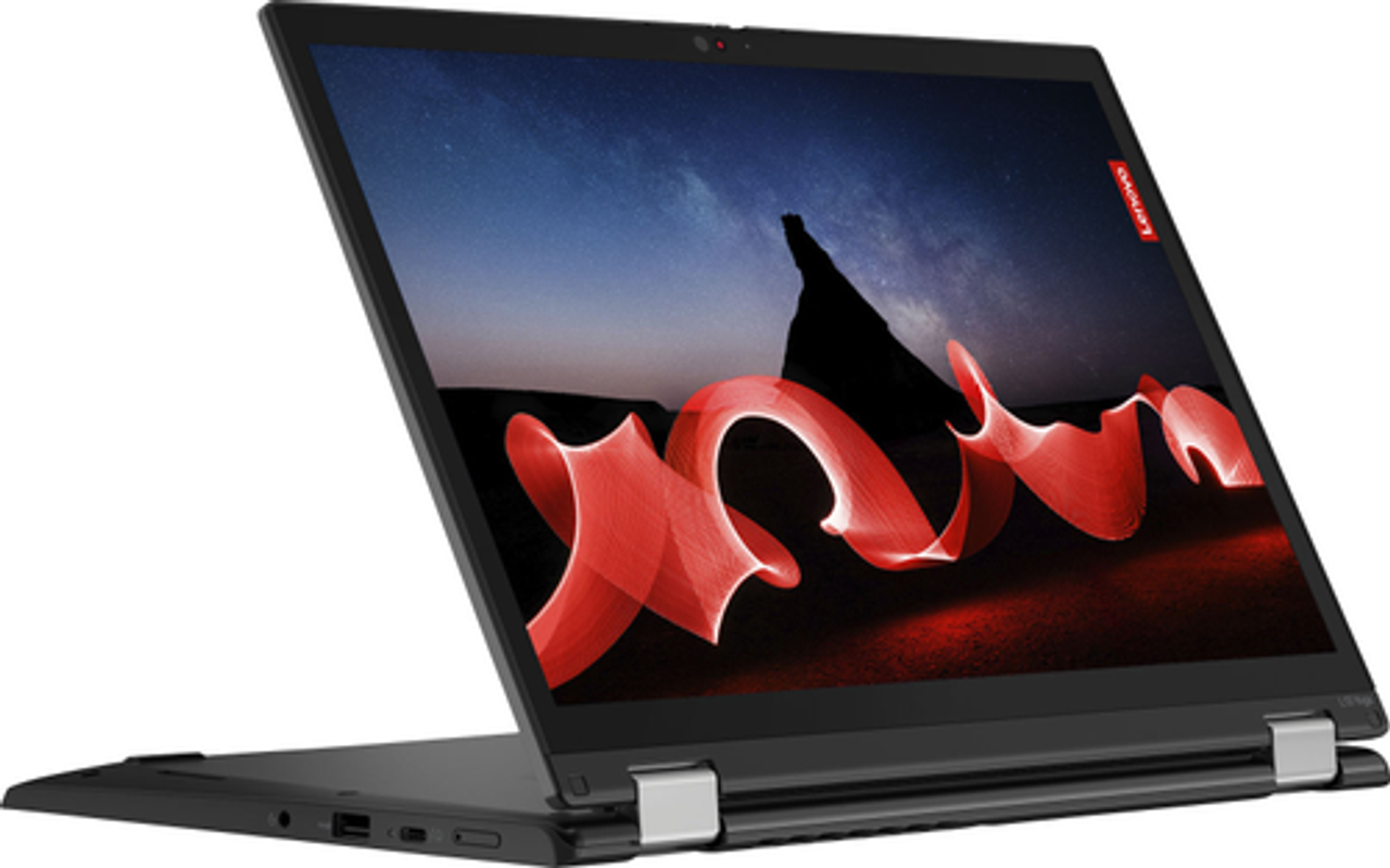 Lenovo - ThinkPad L13 Yoga 13.3" WUXGA (1920 x 1200) Touch 2-in-1 Laptop - Core i5-1335U with 8GB Memory - 256GB SSD - Thunder Black