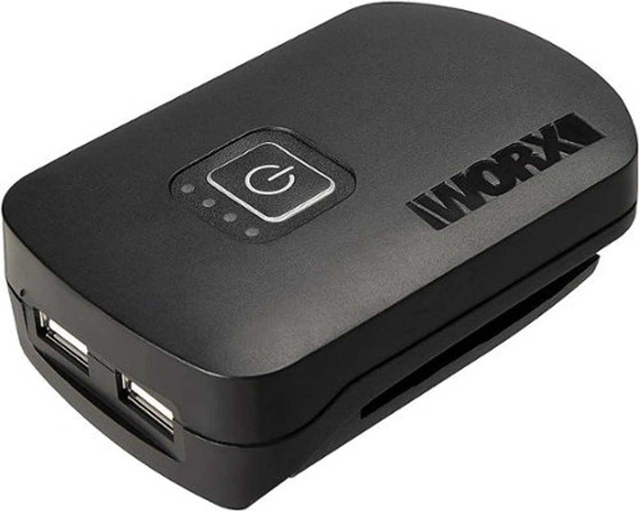 20V USB Charger Adapter for Worx Battery - Black
