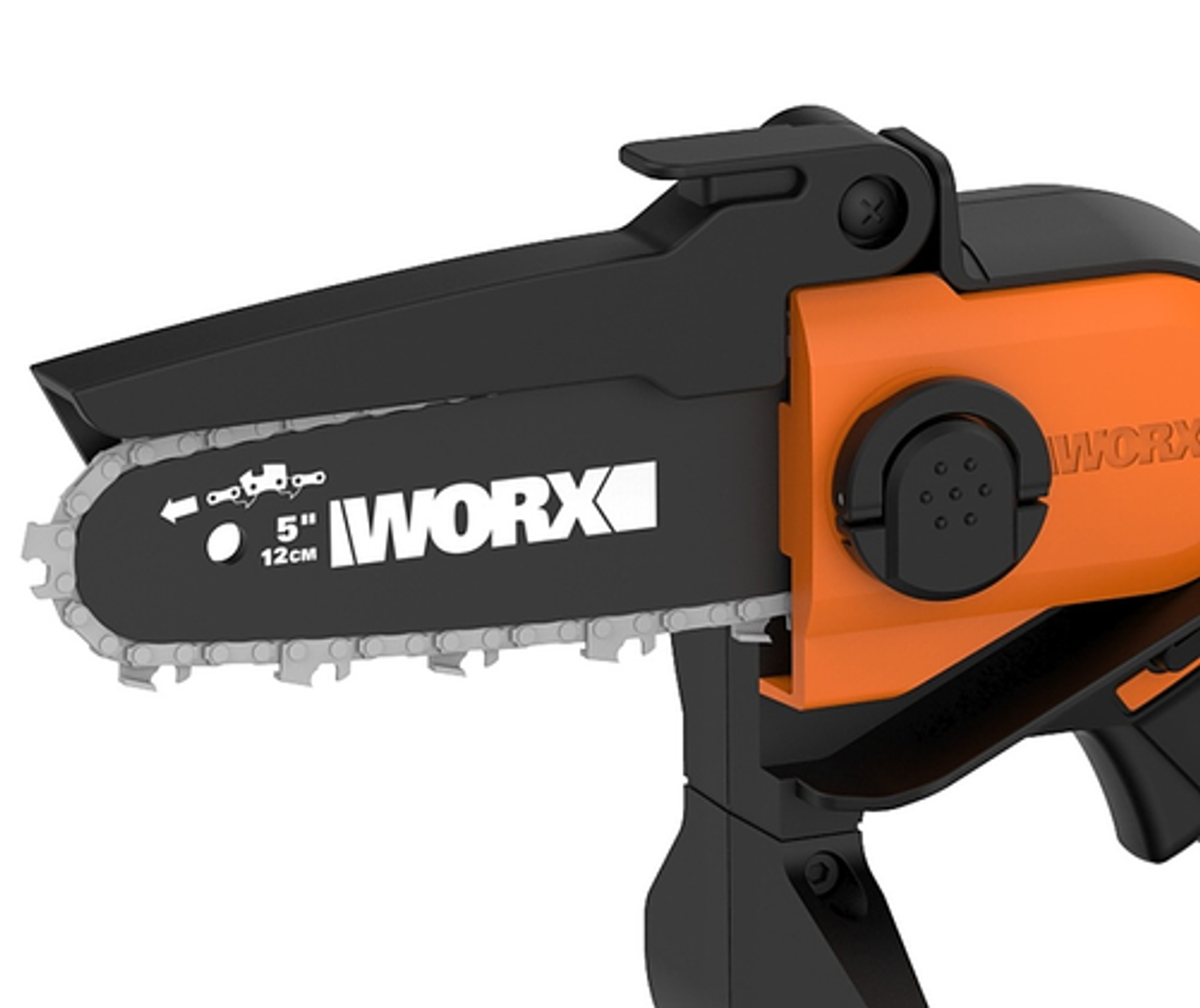 Worx WG324 20V Power Share 5" Cordless Pruning Saw (Battery and Charger Included) - Black