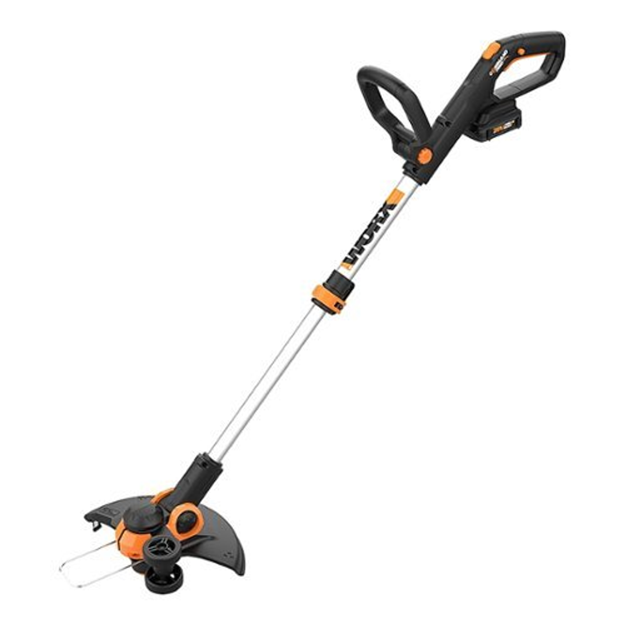 Worx WG163.8 20V Power Share GT 3.0 12" Cordless String Trimmer & Edger (Battery and Charger Included) - Black