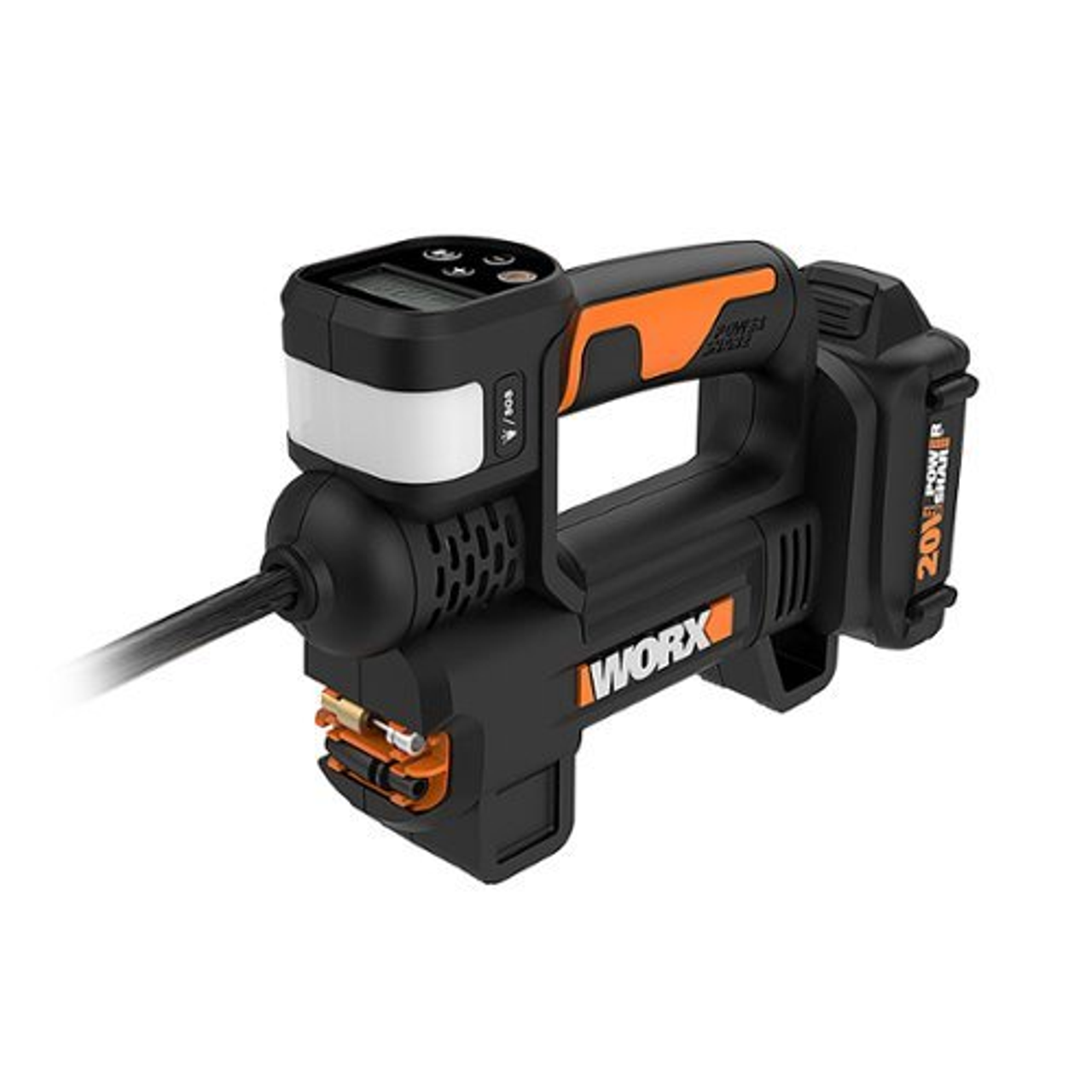 WORX - WX092L 20V MAX Multi-Function Inflator - Black