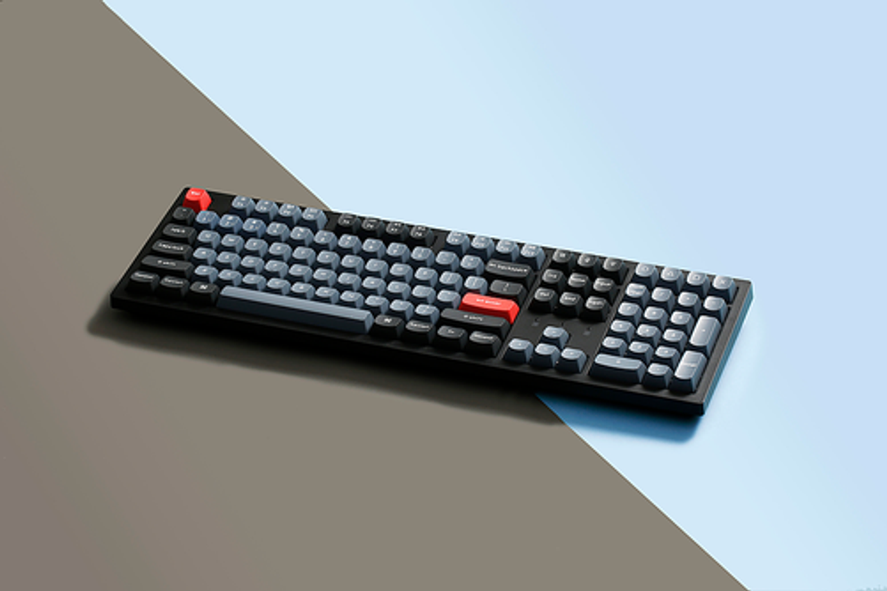 Keychron K10 Red Switch Mechanical Keyboard Mac or PC - Black