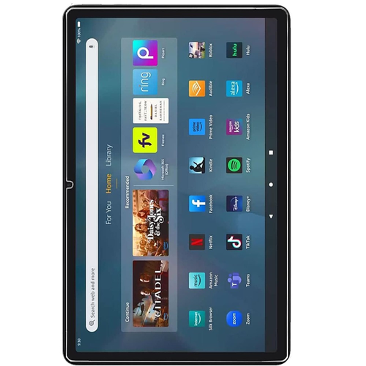 SaharaCase - ZeroDamage Ultra Strong Tempered Glass Screen Protector for Amazon Fire HD 10 (2023) - Clear