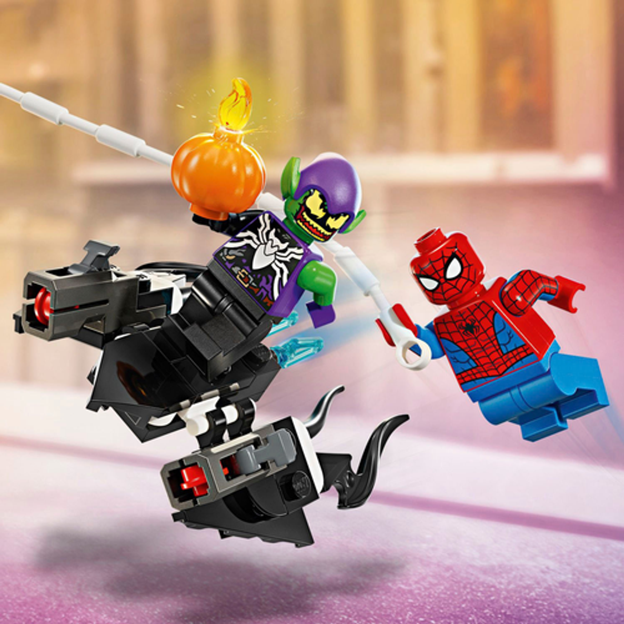 LEGO - Marvel Spider-Man Race Car & Venom Green Goblin Building Toy 76279