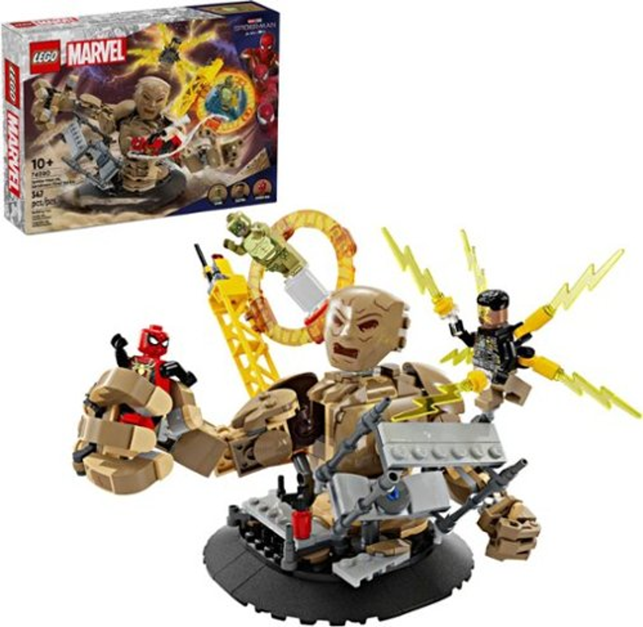 LEGO - Marvel Spider-Man vs. Sandman: Final Battle Building Toy 76280
