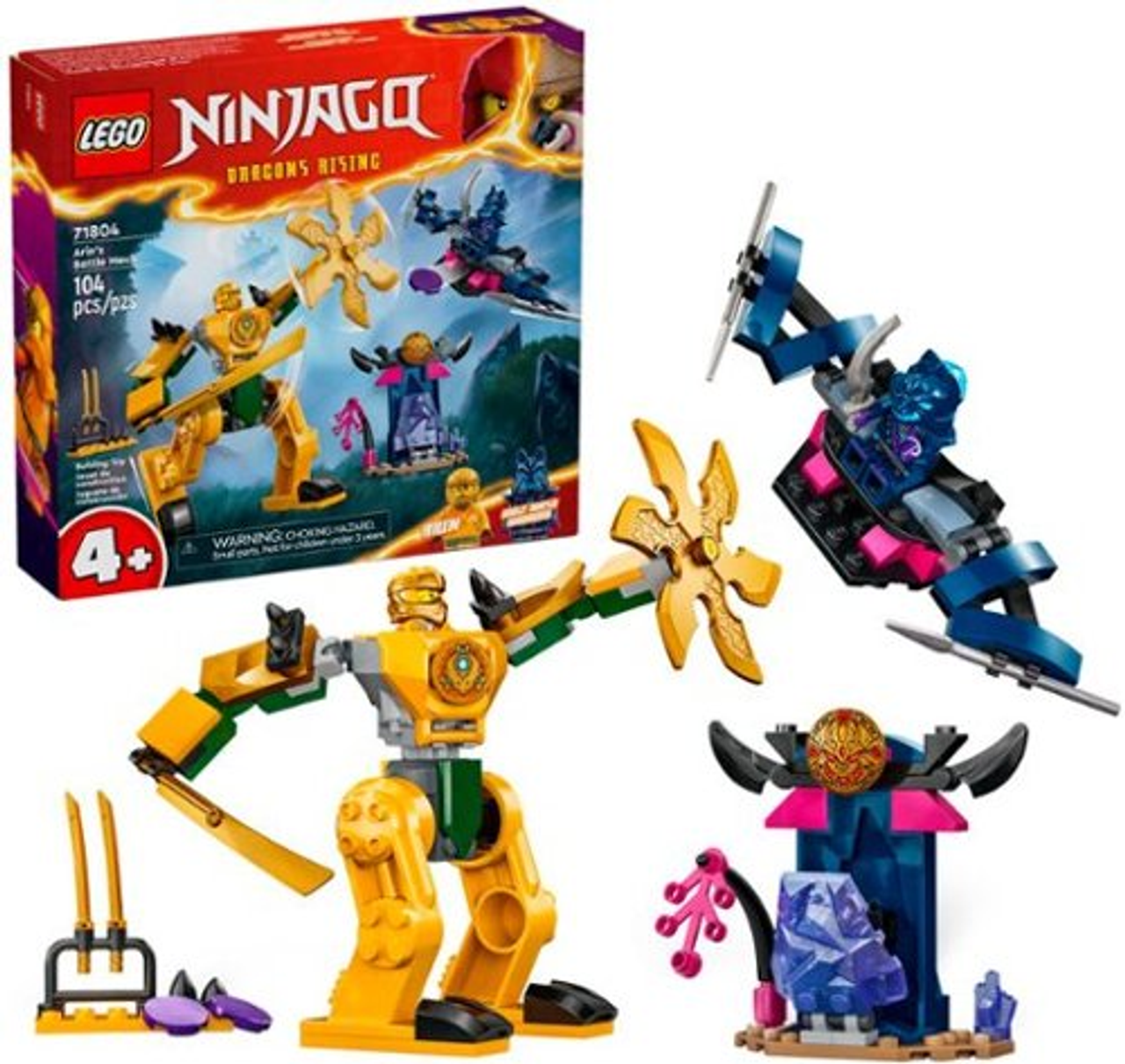 LEGO - NINJAGO Arin’s Battle Mech Ninja Toy Set 71804