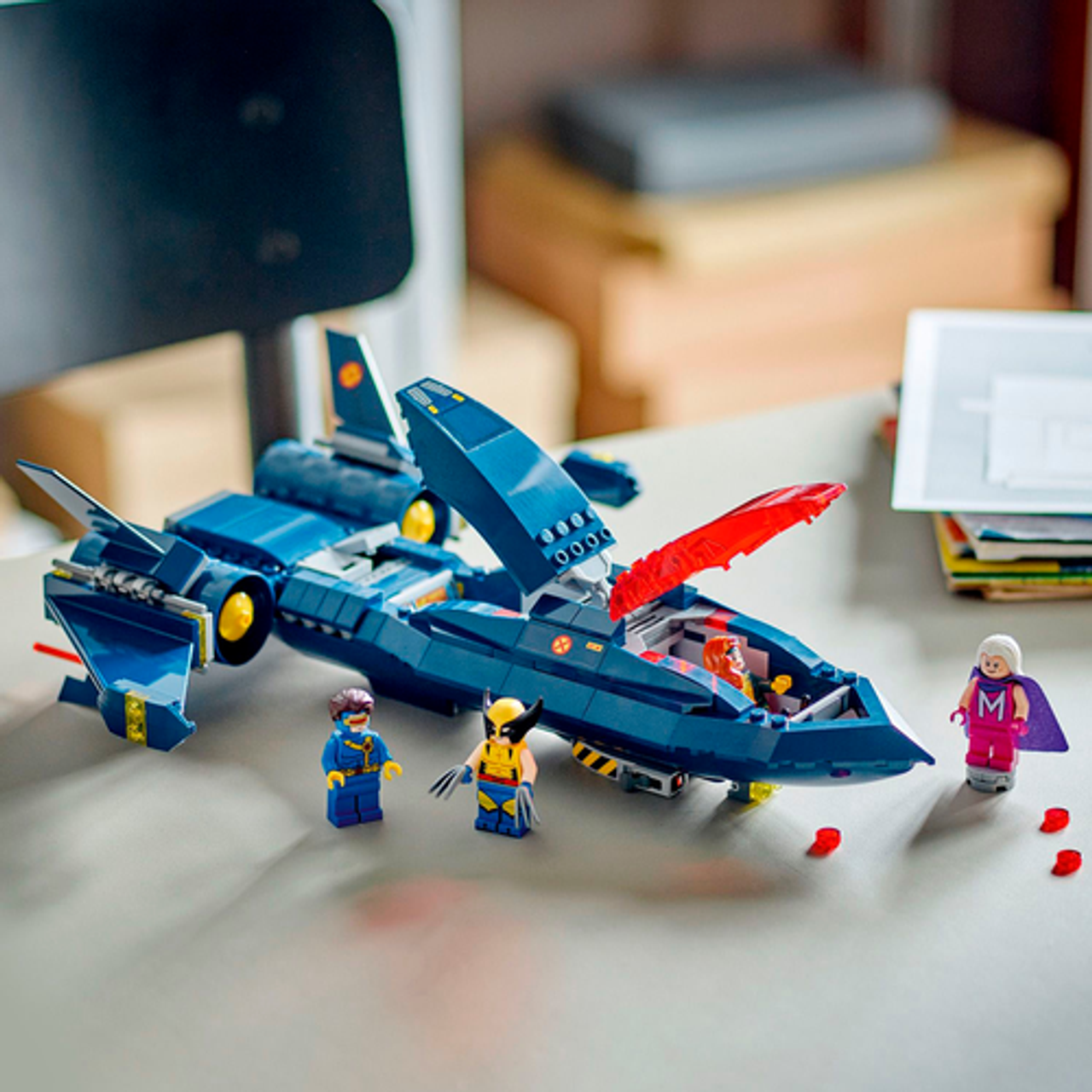 LEGO - Marvel X-Men X-Jet Building Toy for Marvel Fans 76281