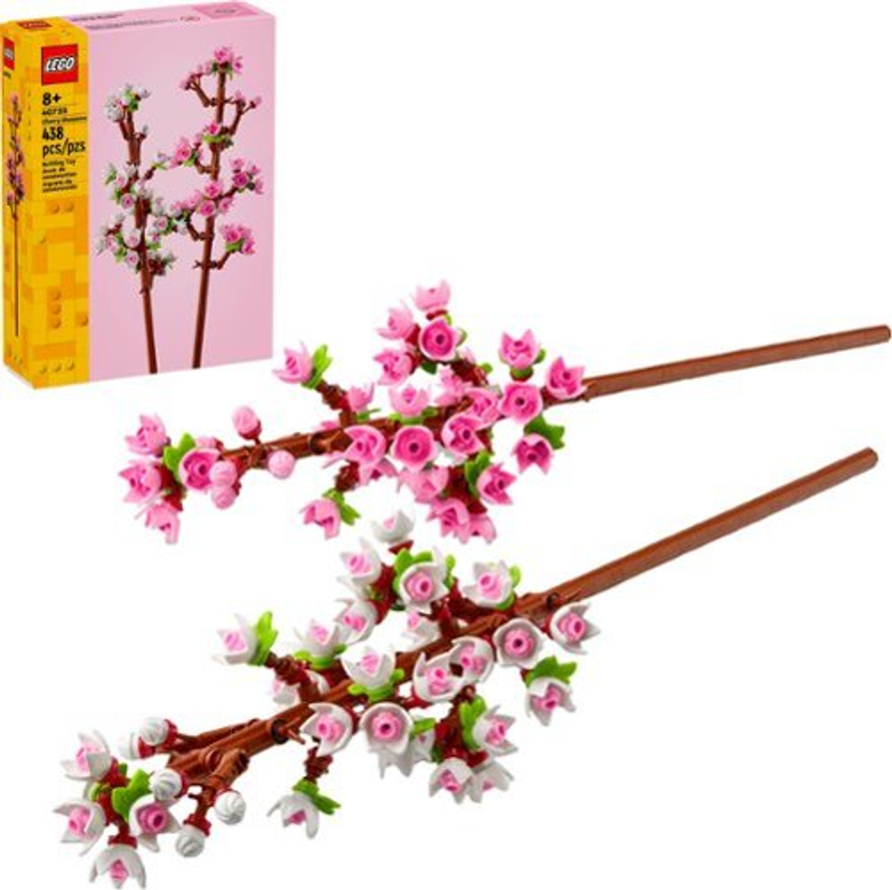 LEGO - Cherry Blossoms Celebration Gift, White and Pink Cherry Blossom 40725