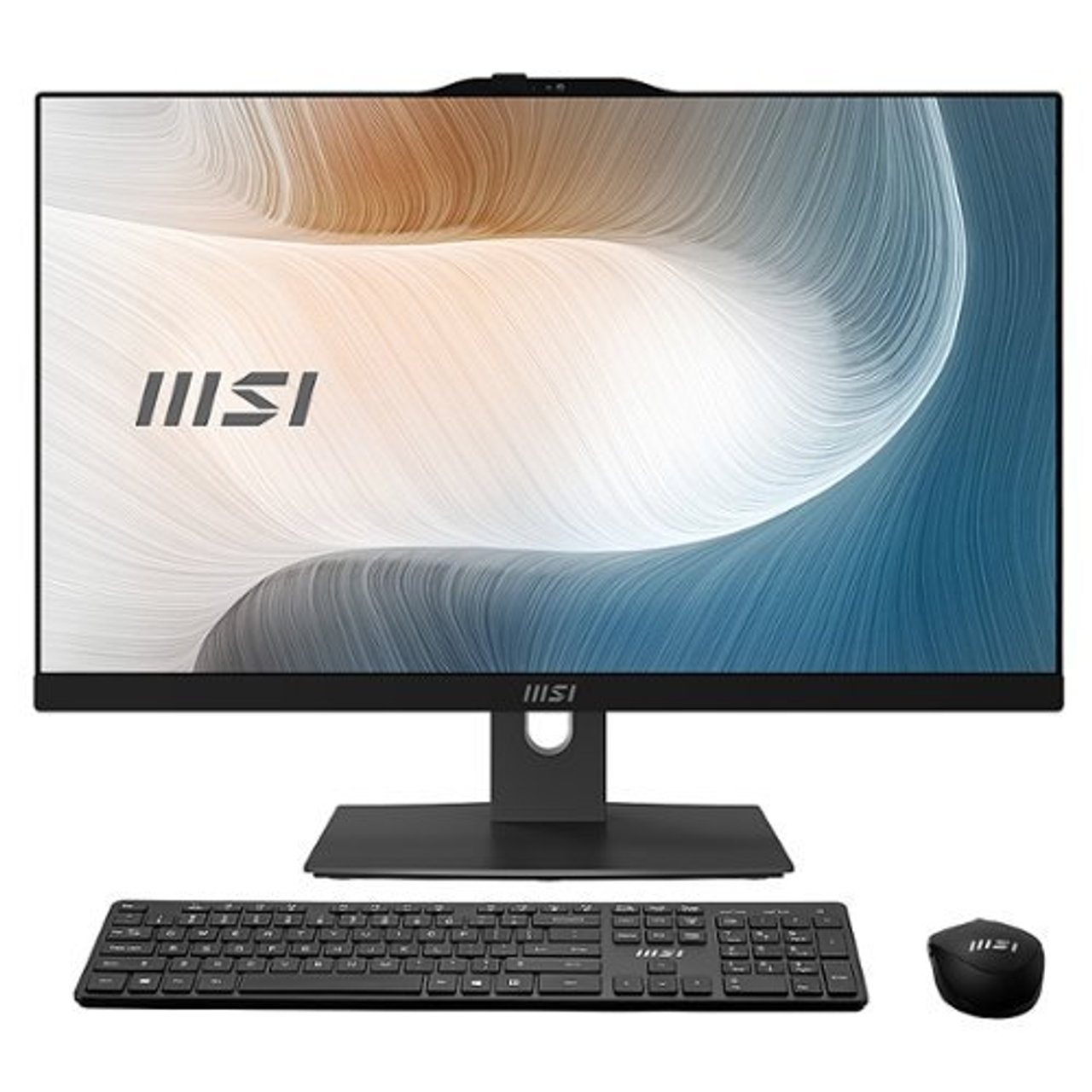 MSI - Modern AM242TP12M 23.8" Touchscreen All in One - Intel Core i7 - 16GB Memory - 512GB SSD - Intel Iris Xe Graphics - W11H - Black