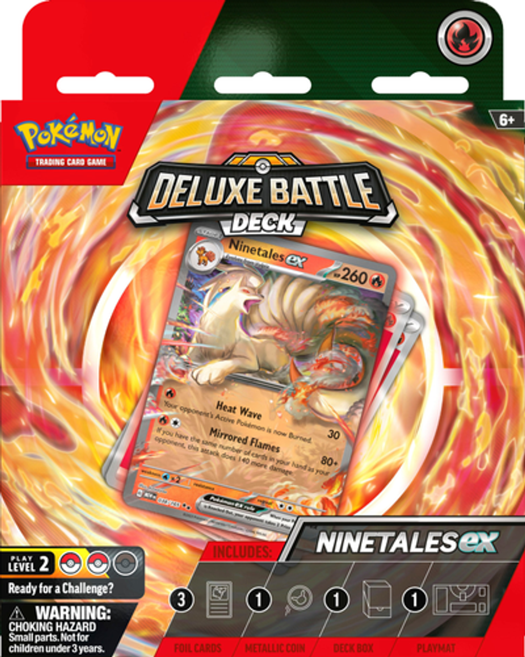 Pokémon TCG: Ninetales ex or Zapdos ex Deluxe Battle Deck