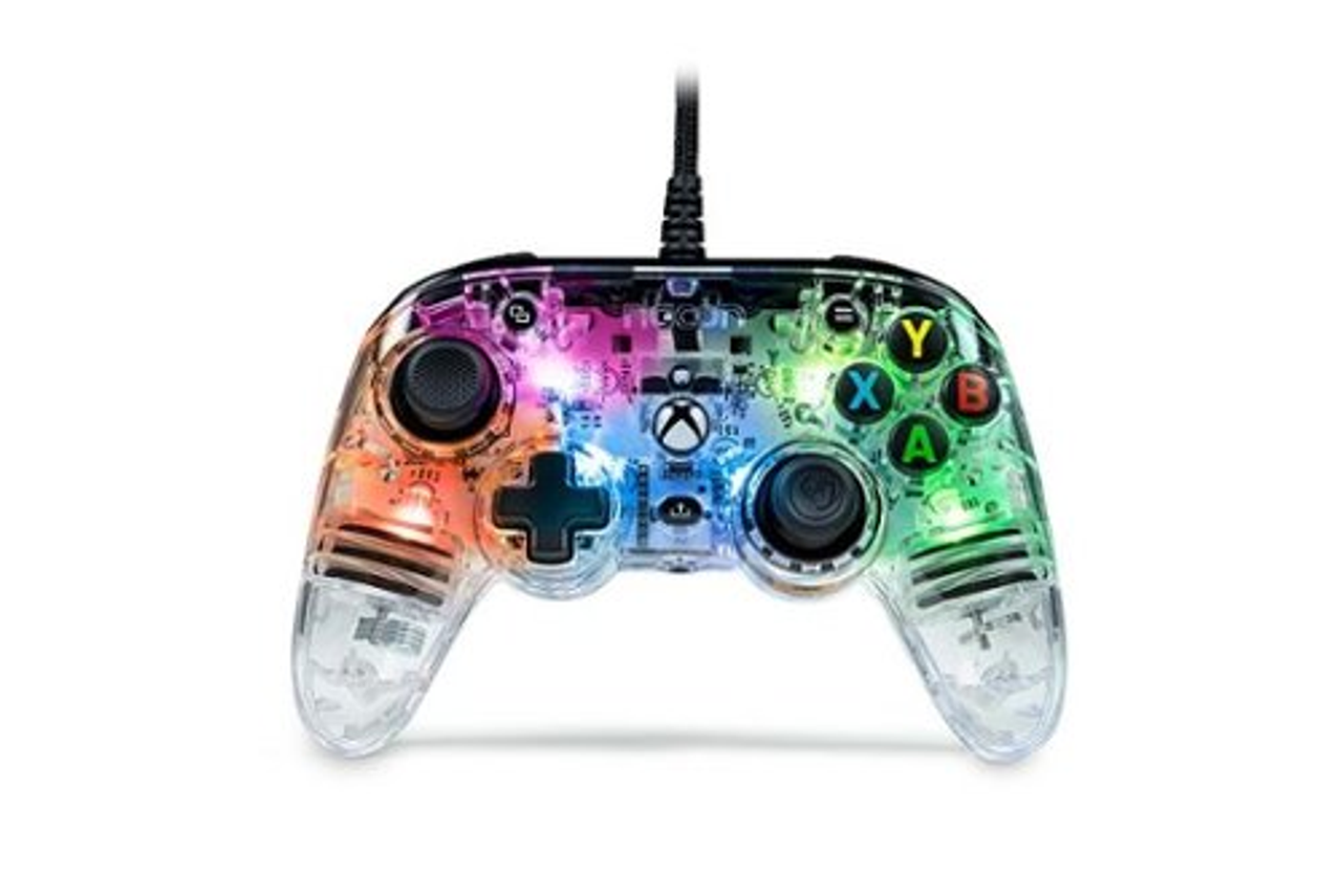 Nacon - Limited Edition Colorlight Wired Controller for Xbox One, Xbox X|S, PC - Multi